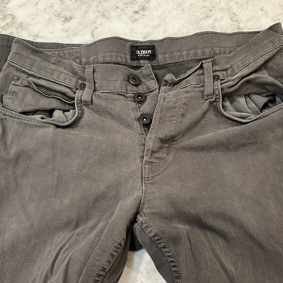 Hudson Byron FIVE Pocket Jeans Straight, gently used Grey - Picture 7 of 7